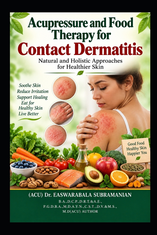 Acupressure and Food Therapy for Contact Dermatitis: Contact Dermatitis cover
