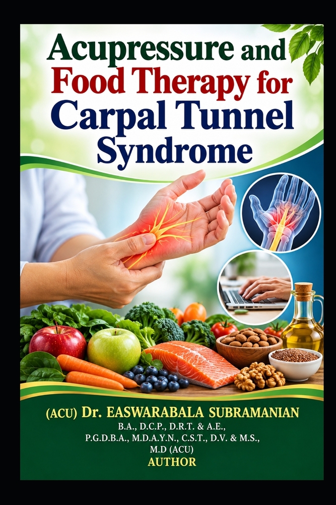 Acupressure and Food Therapy for Carpal Tunnel Syndrome: Carpal Tunnel Syndrome cover