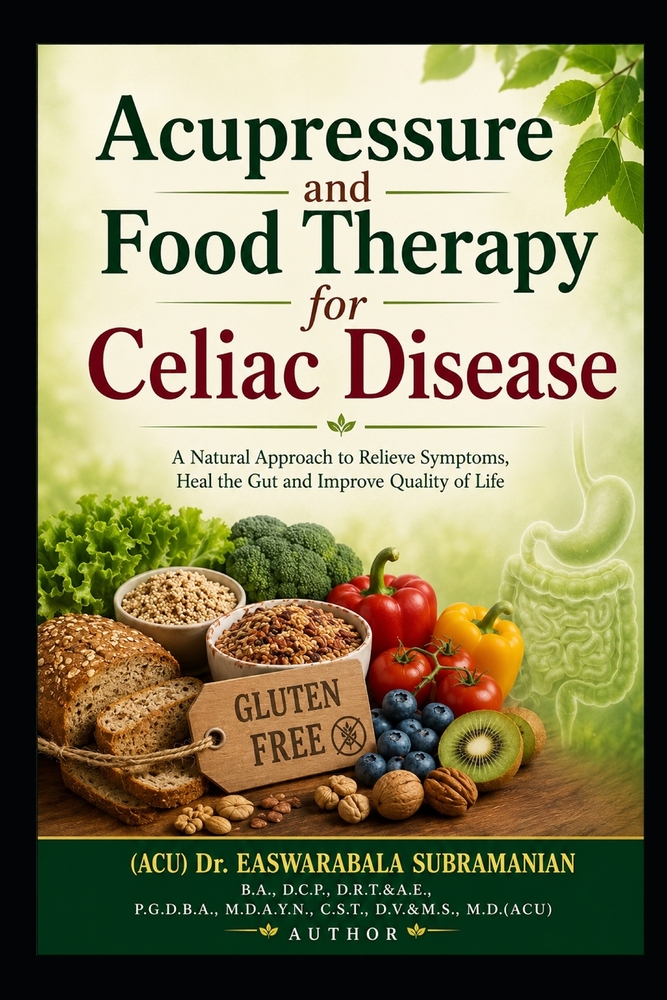 Acupressure and Food Therapy for Celiac Disease (Non-Tropical Sprue): Celiac Disease (Non-Tropical Sprue) cover