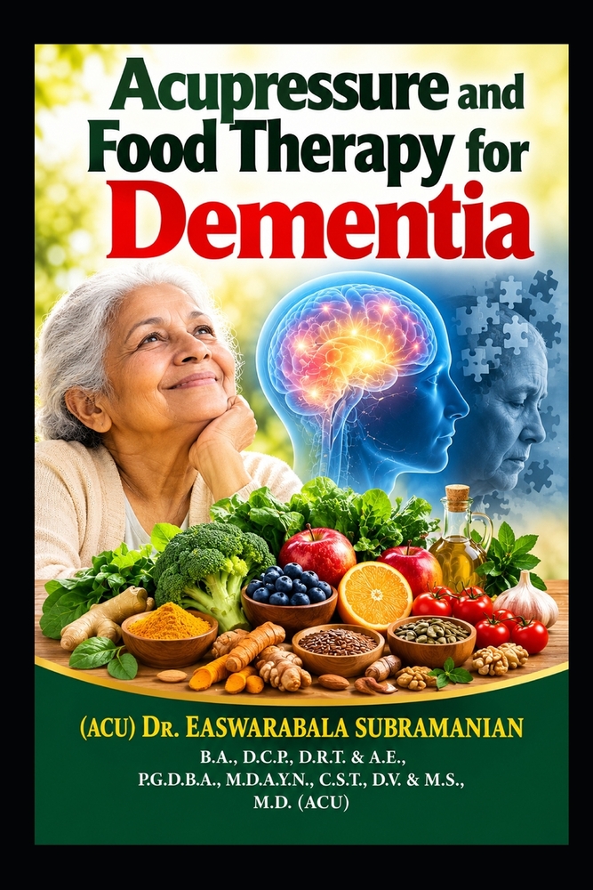Acupressure and Food Therapy for Dementia: Dementia cover