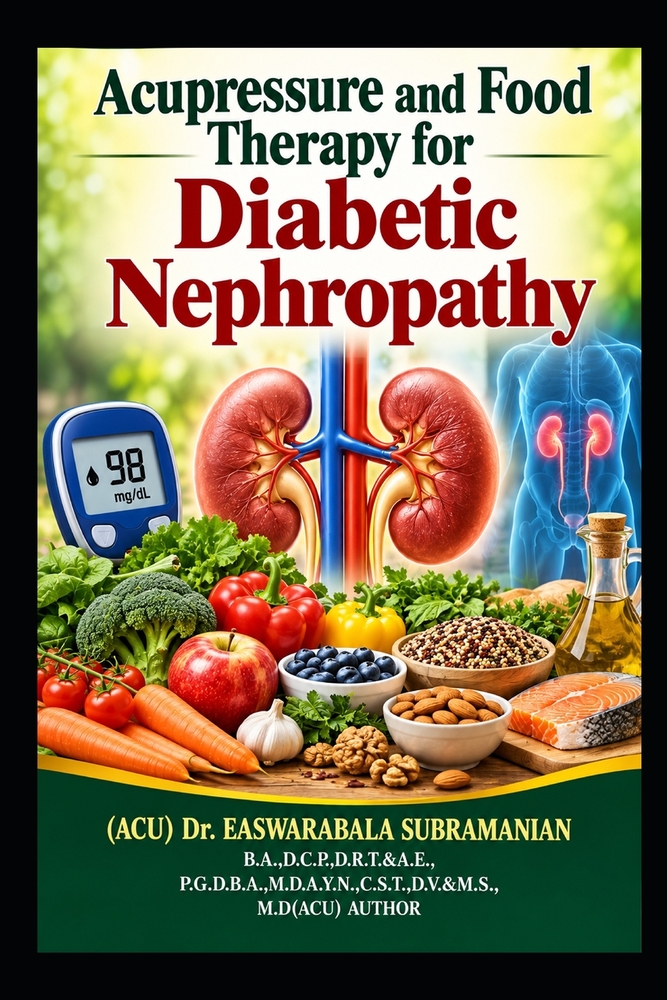 Acupressure and Food Therapy for Diabetic Nephropathy: Diabetic Nephropathy cover