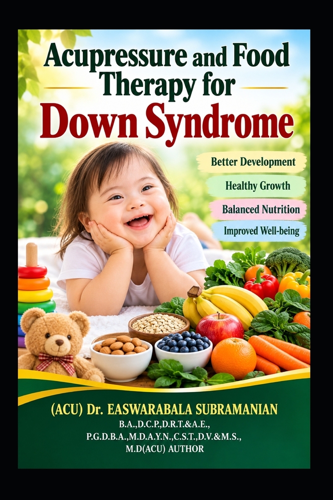 Acupressure and Food Therapy for Down Syndrome: Down Syndrome cover