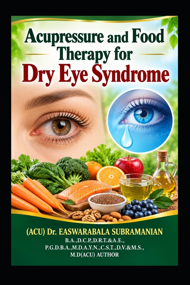 Acupressure and Food Therapy for Dry Eye Syndrome: Dry Eye Syndrome cover