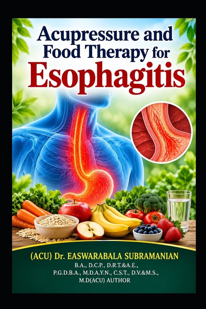 Acupressure and Food Therapy for Esophagitis: Esophagitis cover
