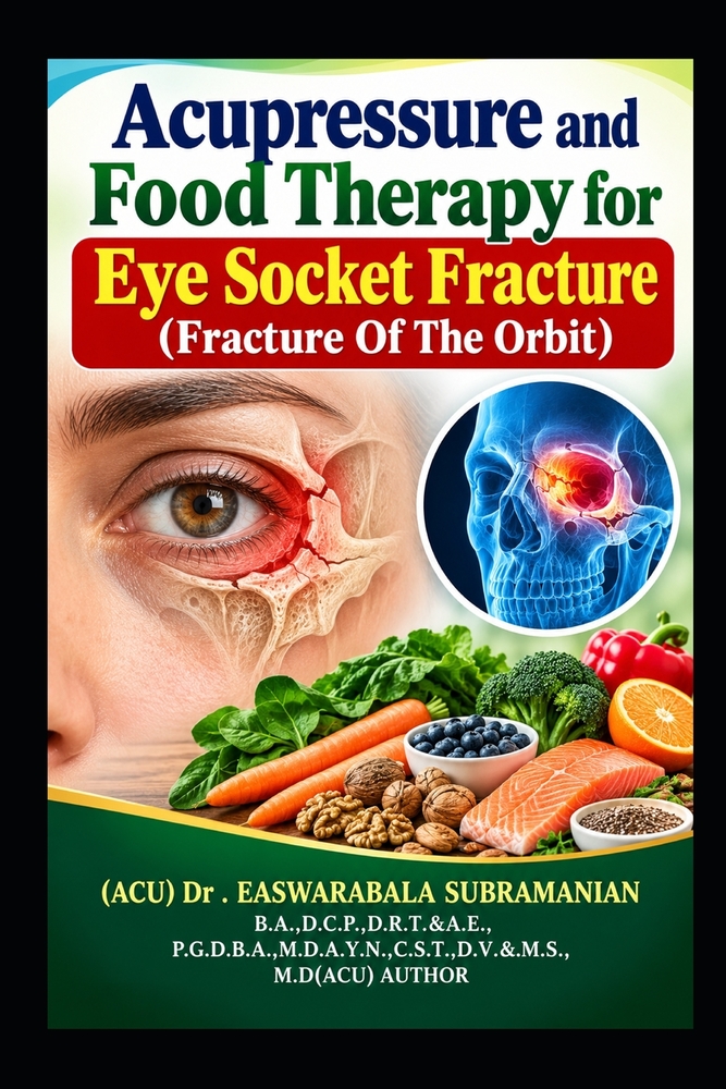 Acupressure and Food Therapy for Eye Socket Fracture (Fracture Of The Orbit): Eye Socket Fracture (Fracture Of The Orbit) cover