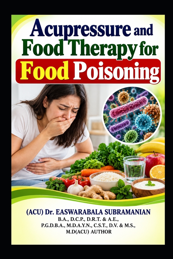 Acupressure and Food Therapy for Food Poisoning: Food Poisoning cover