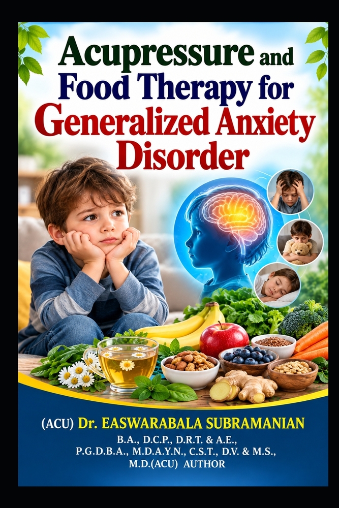 Acupressure and Food Therapy for Generalized Anxiety Disorder: Generalized Anxiety Disorder cover