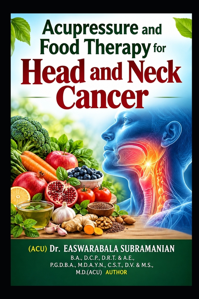 Acupressure and Food Therapy for Head and Neck Cancer: Head and Neck Cancer cover