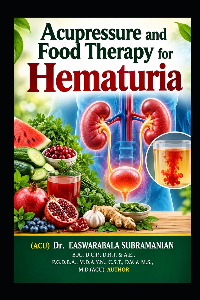 Acupressure and Food Therapy for Hematuria: Hematuria cover