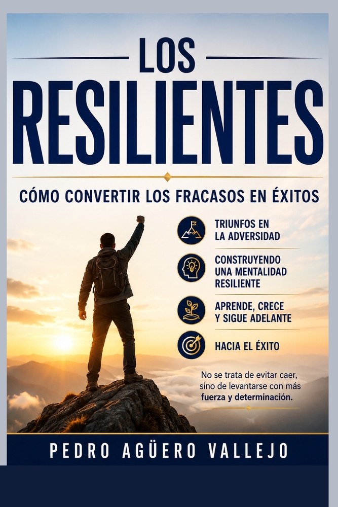 Los Resilientes: Cómo Convertir los Fracasos en Éxitos Triunfos en la Adversidad Construyendo una Mentalidad Resiliente Hacia el Éxito cover