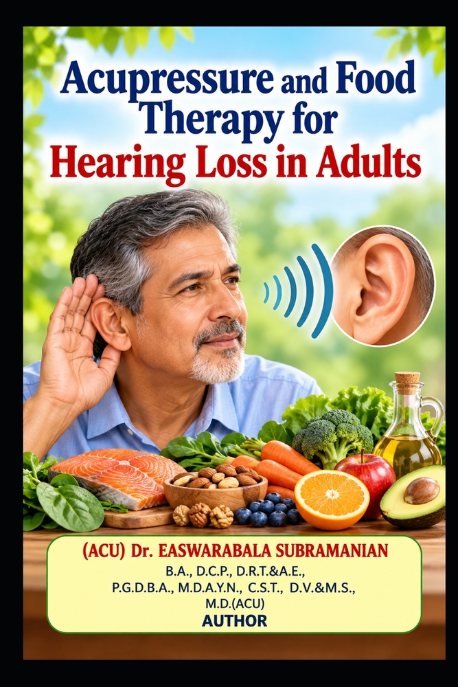 Acupressure and Food Therapy for Hearing Loss in Adults: Hearing Loss in Adults cover