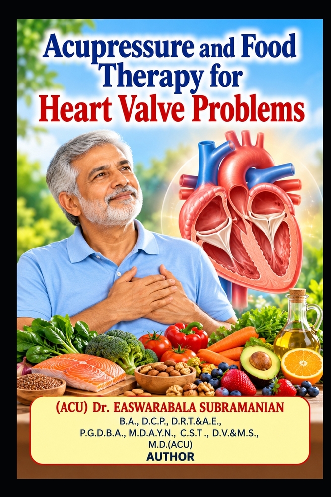 Acupressure and Food Therapy for Heart Valve Problems: Heart Valve Problems cover
