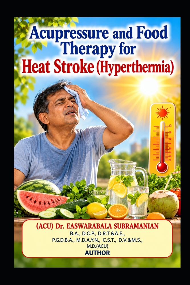 Acupressure and Food Therapy for Heat Stroke (Hyperthermia): Heat Stroke (Hyperthermia) cover