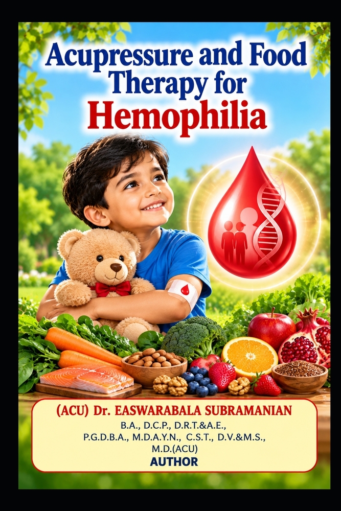 Acupressure and Food Therapy for Hemophilia: Hemophilia cover