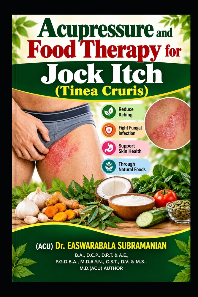 Acupressure and Food Therapy for Jock Itch (Tinea Cruris): Jock Itch (Tinea Cruris) cover