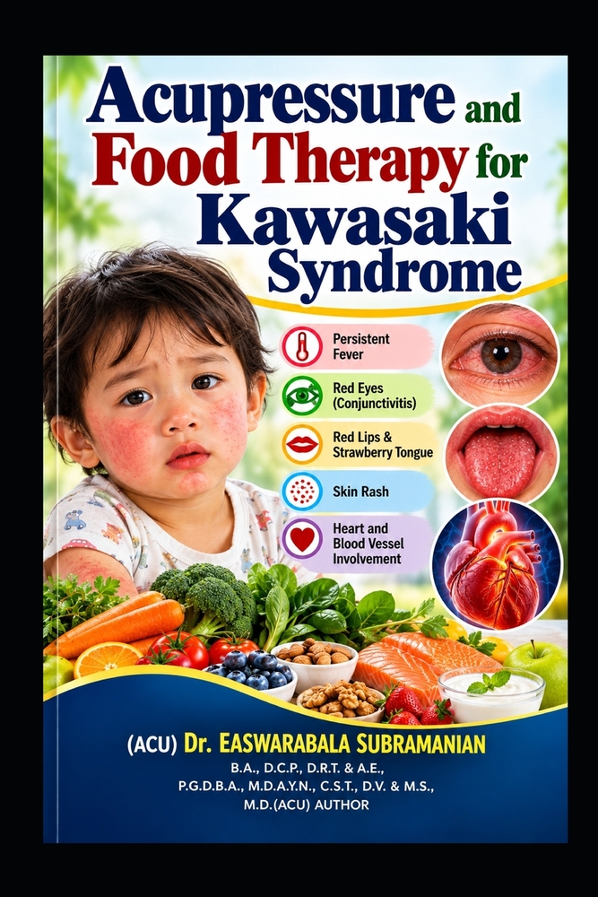 Acupressure and Food Therapy for Kawasaki Syndrome: Kawasaki Syndrome cover