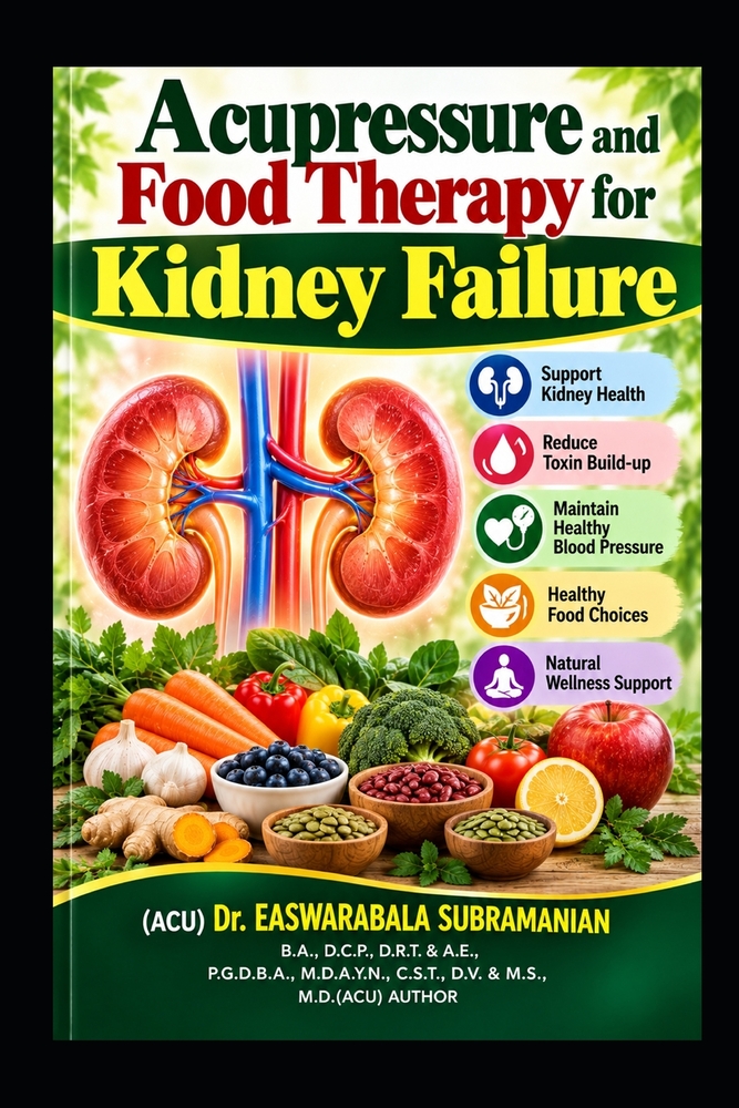 Acupressure and Food Therapy for Kidney Failure: Kidney Failure cover