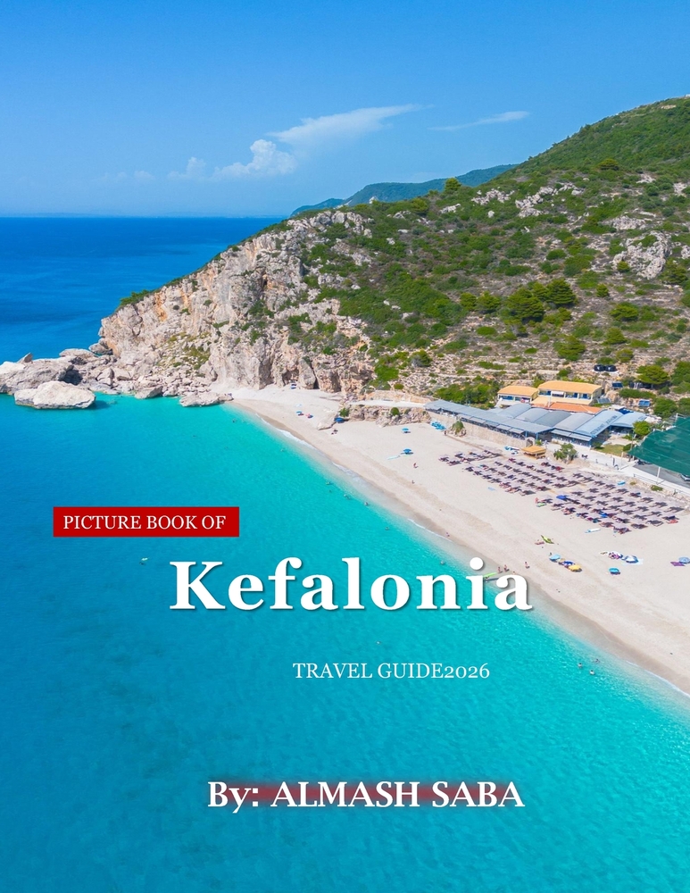 Kefalonia Greece: A vibrant Tour to Kefalonia Greece Photography Coffee Table Book Tourists Attractions. cover