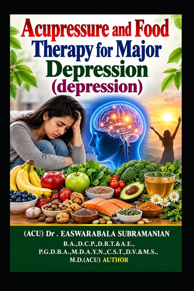Acupressure and Food Therapy for Major Depression (depression): Major Depression (depression) cover
