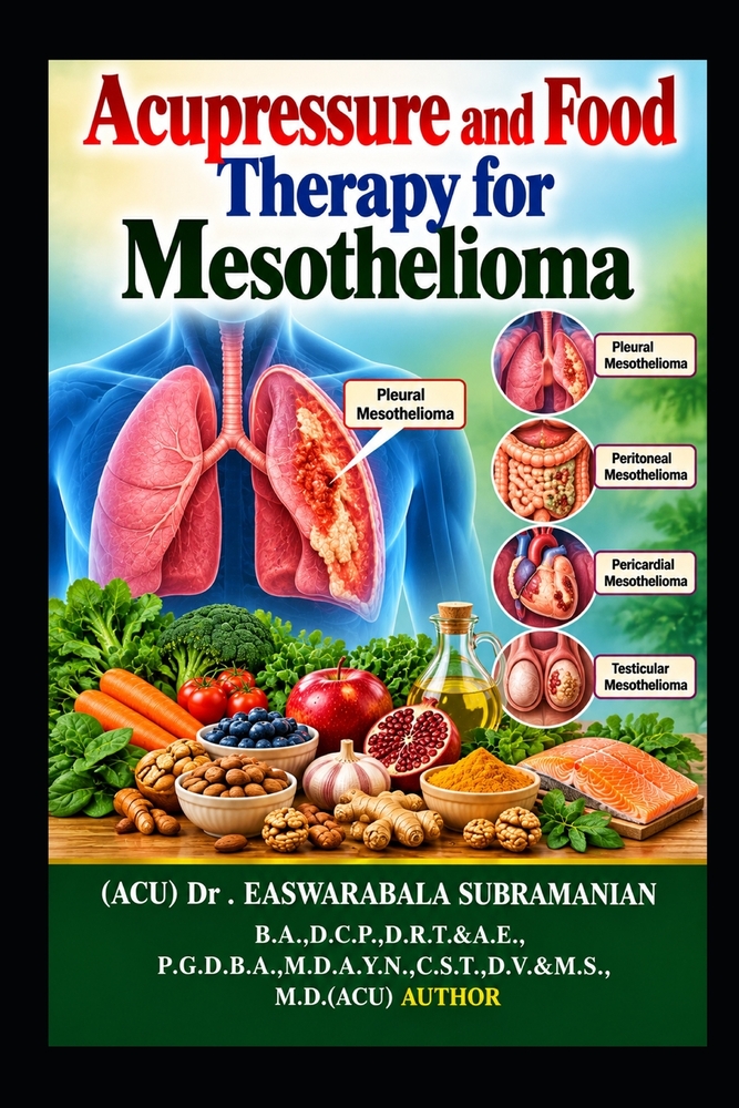 Acupressure and Food Therapy for Mesothelioma: Mesothelioma cover
