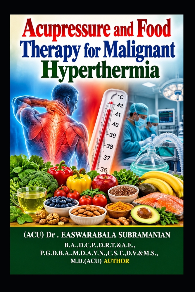Acupressure and Food Therapy for Malignant Hyperthermia: Malignant Hyperthermia cover