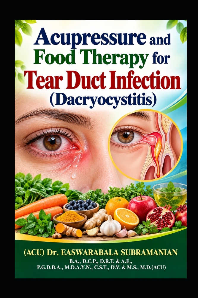 Acupressure and Food Therapy for Tear Duct Infection (Dacryocystitis): Tear Duct Infection (Dacryocystitis) cover