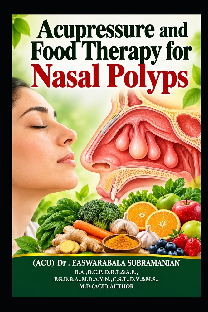 Acupressure and Food Therapy for Nasal Polyps: Nasal Polyps cover