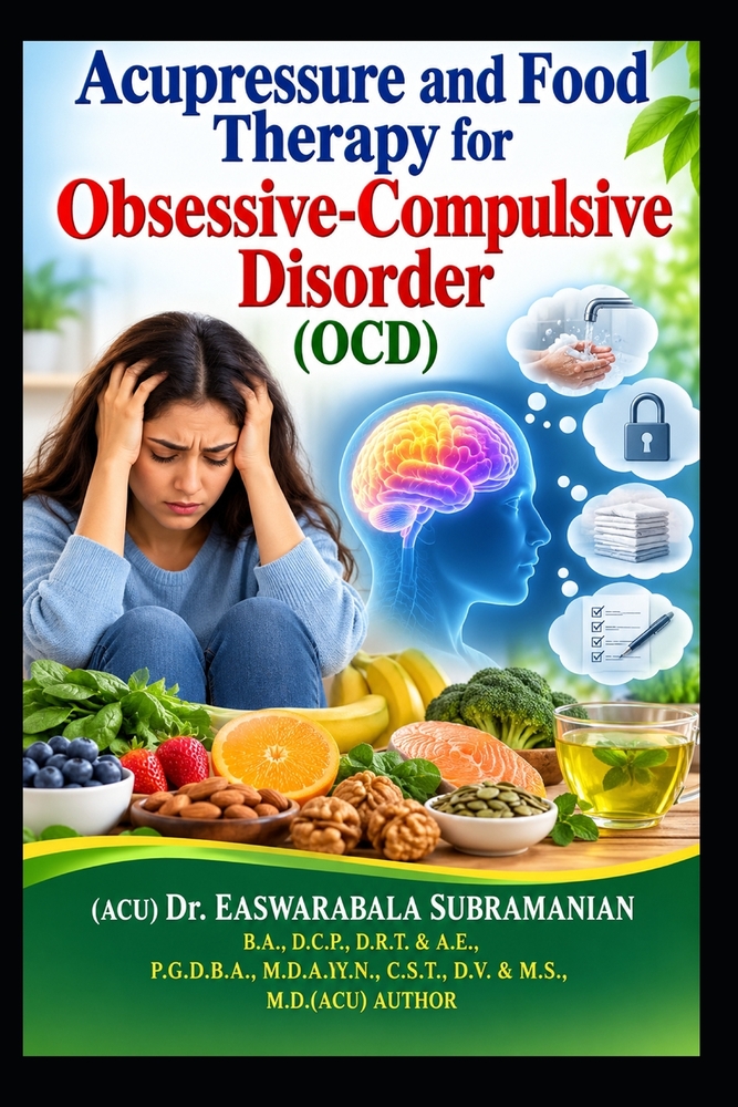 Acupressure and Food Therapy for Obsessive-Compulsive Disorder (OCD): Obsessive-Compulsive Disorder (OCD) cover