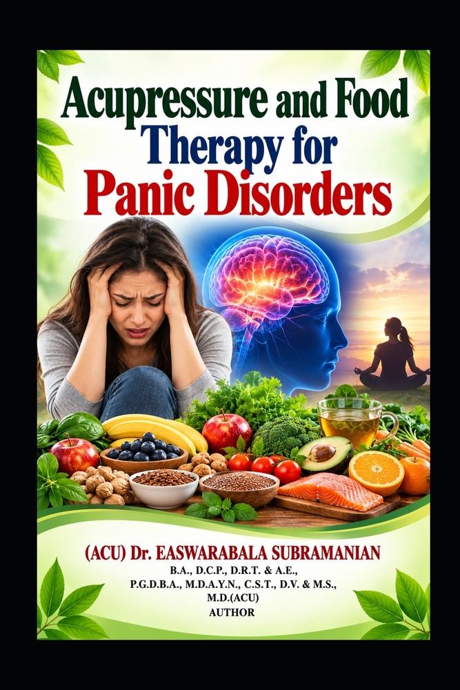 Acupressure and Food Therapy for Panic Disorders: Panic Disorders cover