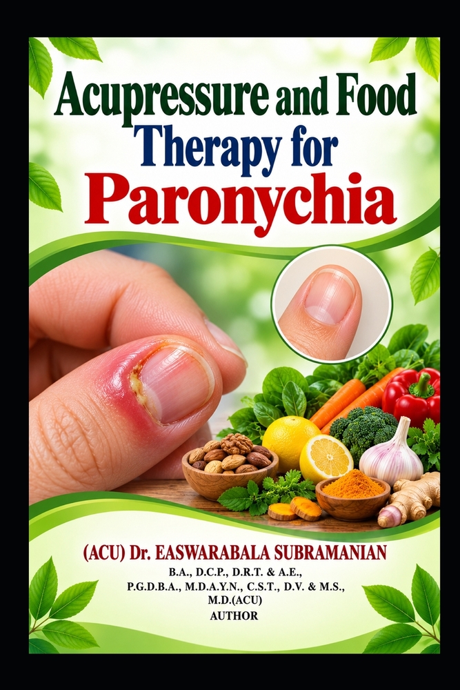 Acupressure and Food Therapy for Paronychia: Paronychia cover