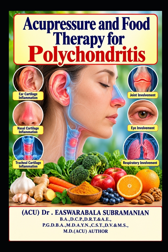 Acupressure and Food Therapy for Polychondritis: Polychondritis cover