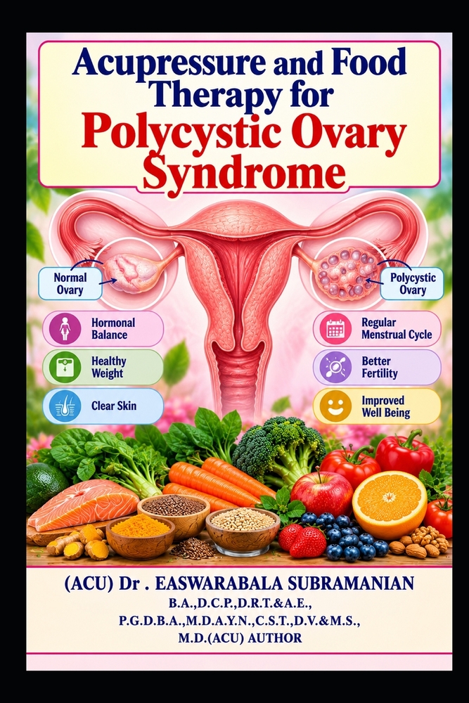Acupressure and Food Therapy for Polycystic Ovary Syndrome: Polycystic Ovary Syndrome cover
