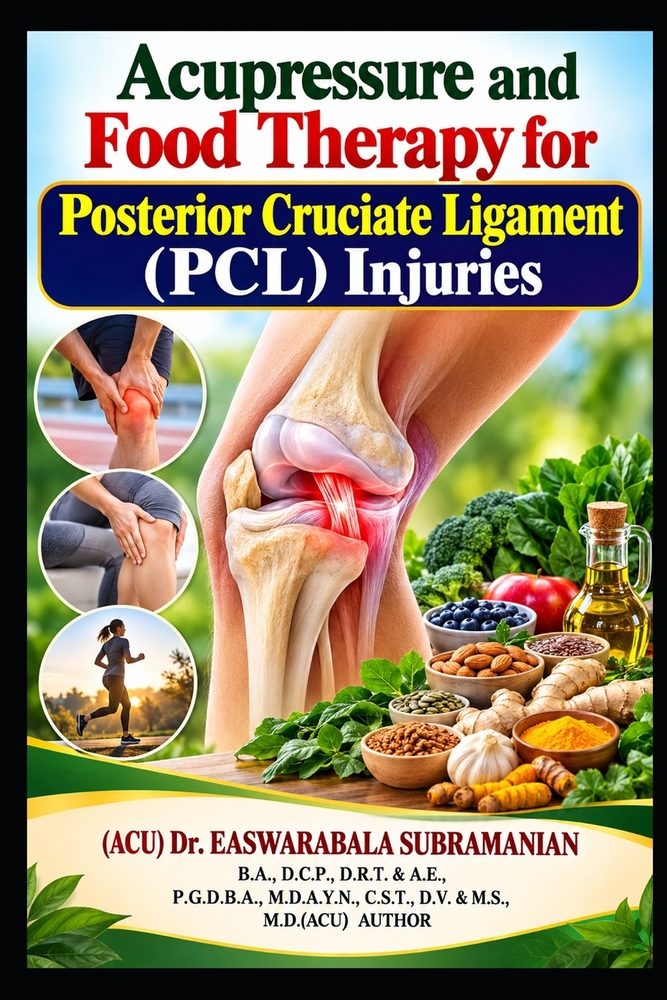 Acupressure and Food Therapy for Posterior Cruciate Ligament (PCL) Injuries: Posterior Cruciate Ligament (PCL) Injuries cover