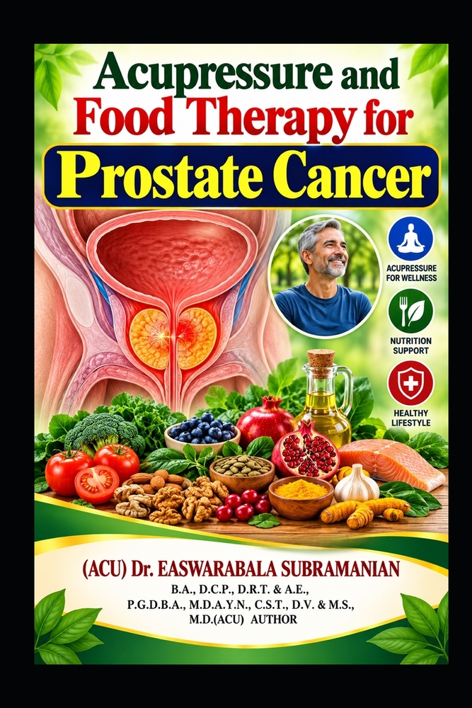Acupressure and Food Therapy for Prostate Cancer: Prostate Cancer cover