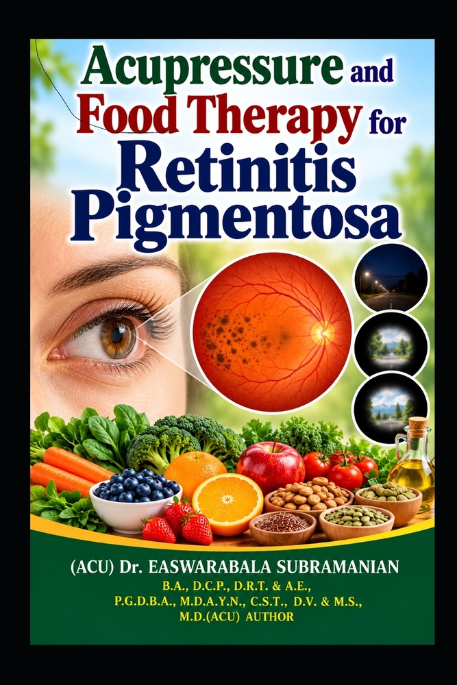 Acupressure and Food Therapy for Retinitis Pigmentosa: Retinitis Pigmentosa cover