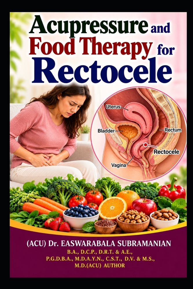 Acupressure and Food Therapy for Rectocele: Rectocele cover