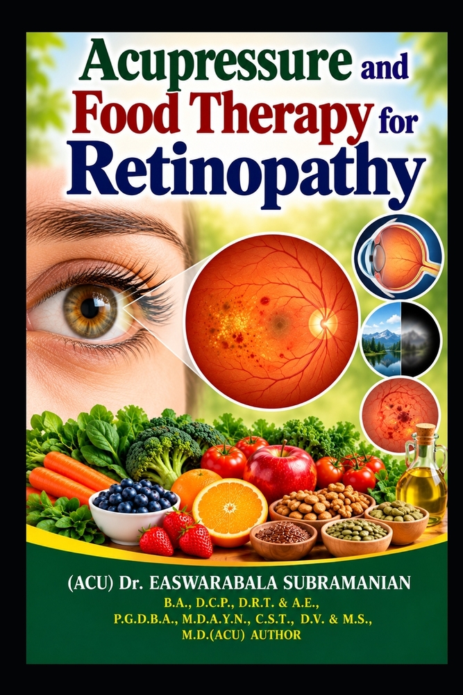 Acupressure and Food Therapy for Retinopathy: Retinopathy cover