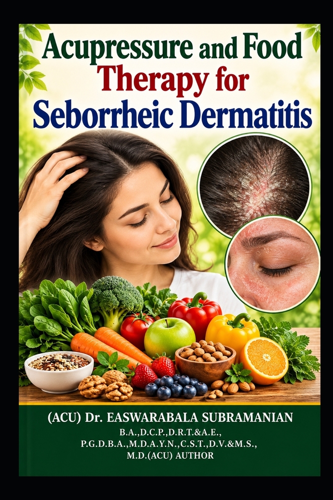 Acupressure and Food Therapy for Seborrheic Dermatitis: Seborrheic Dermatitis cover
