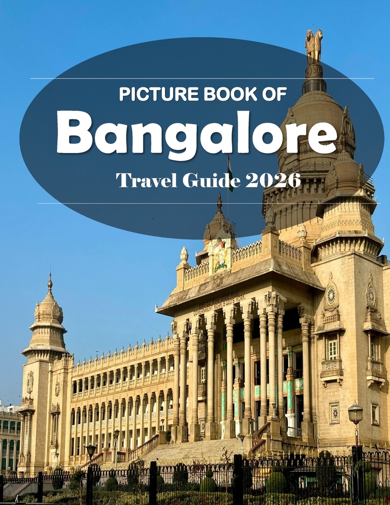 Bangalore India: A vibrant Tour to BANGALORE INDIA Photography Coffee Table Book Tourists Attractions. cover