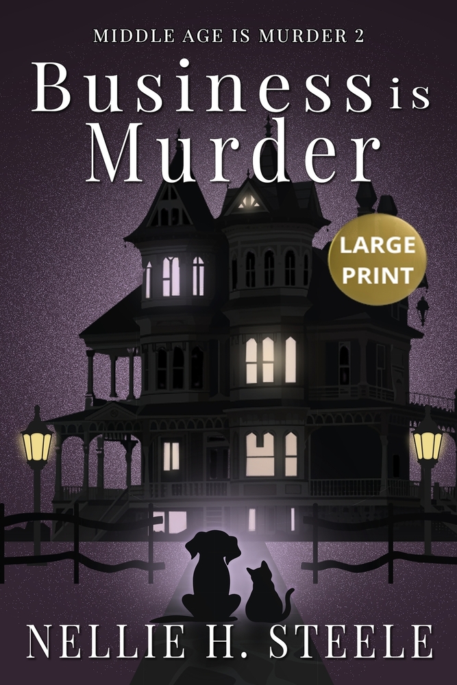 Business is Murder Large Print cover