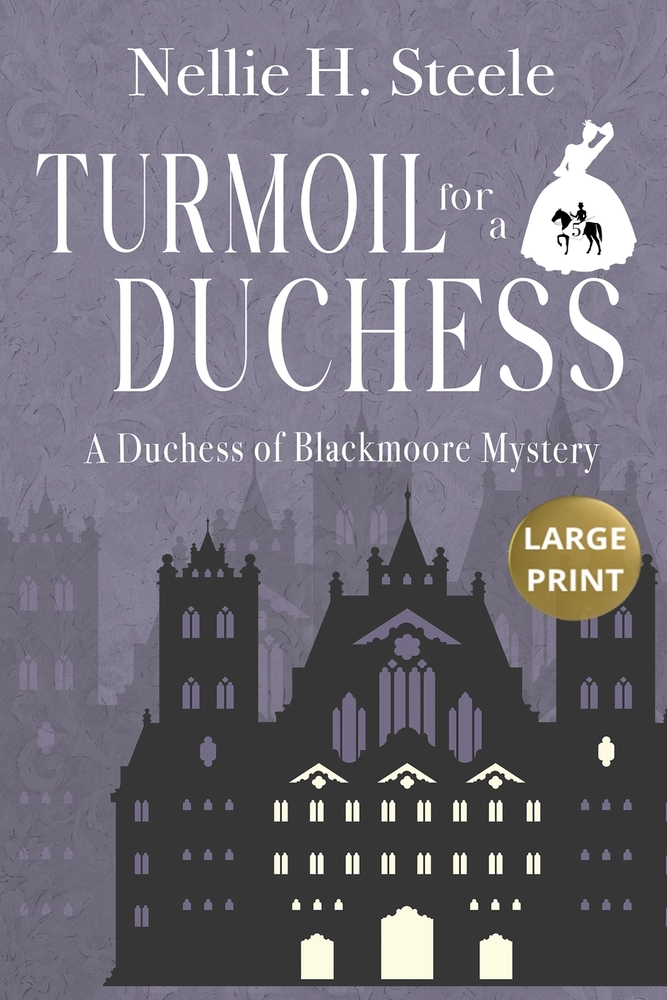 Turmoil for a Duchess Large Print cover