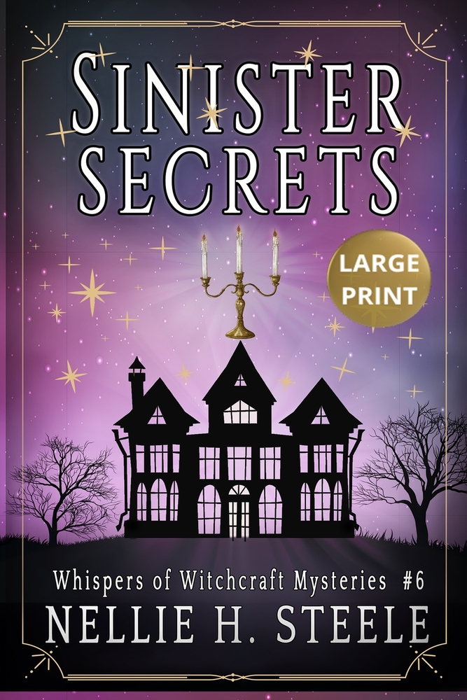 Sinister Secrets Large Print cover