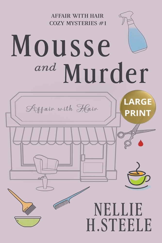 Mousse and Murder Large Print cover