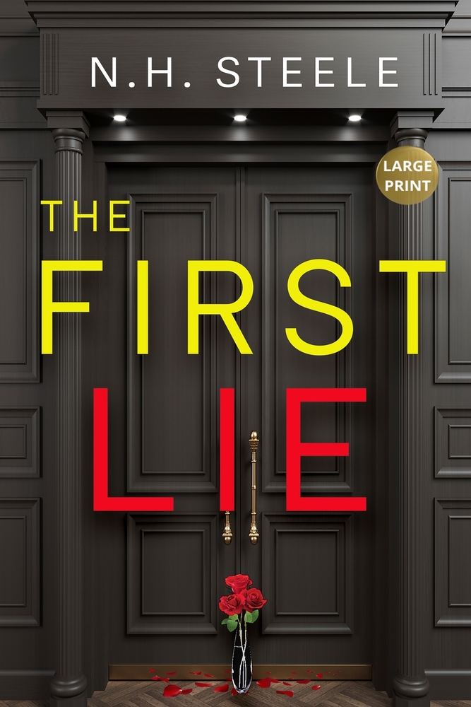 The First Lie Large Print cover