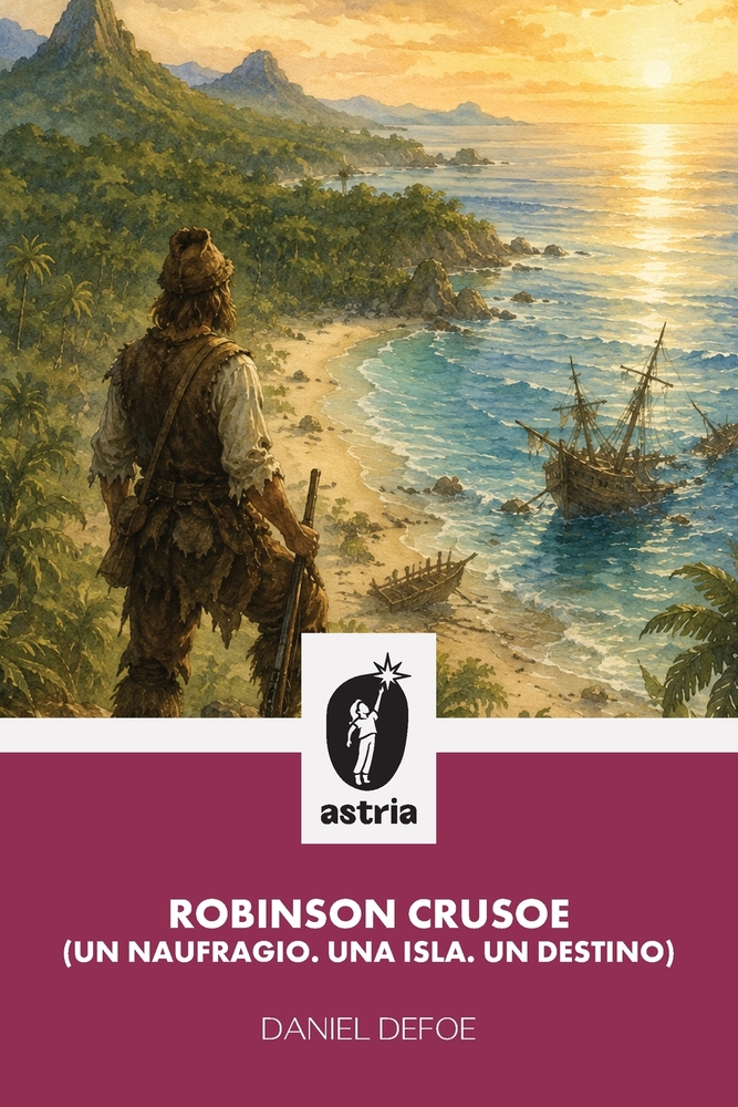 Robinson Crusoe (Un naufragio, una isla, un destino) cover