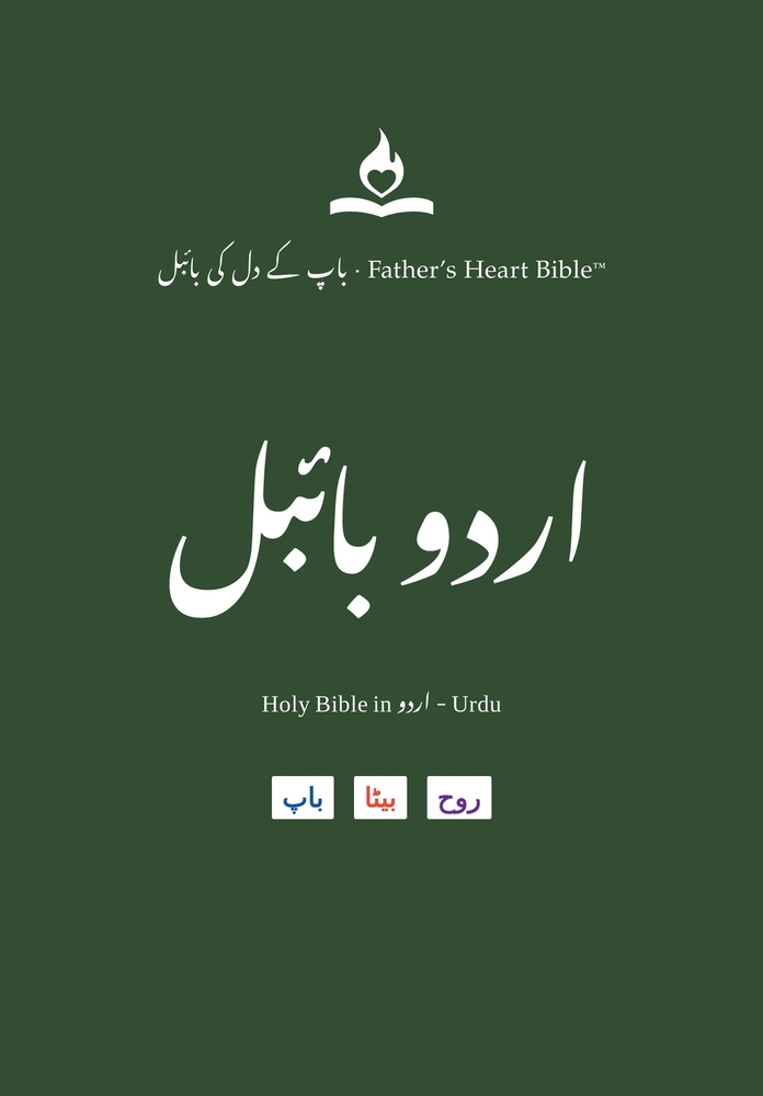 FHB, Urdu Bible / اردو بائبل, Red Letter, Hardback: Holy Bible, Divine Voice Color, Easy to Read cover