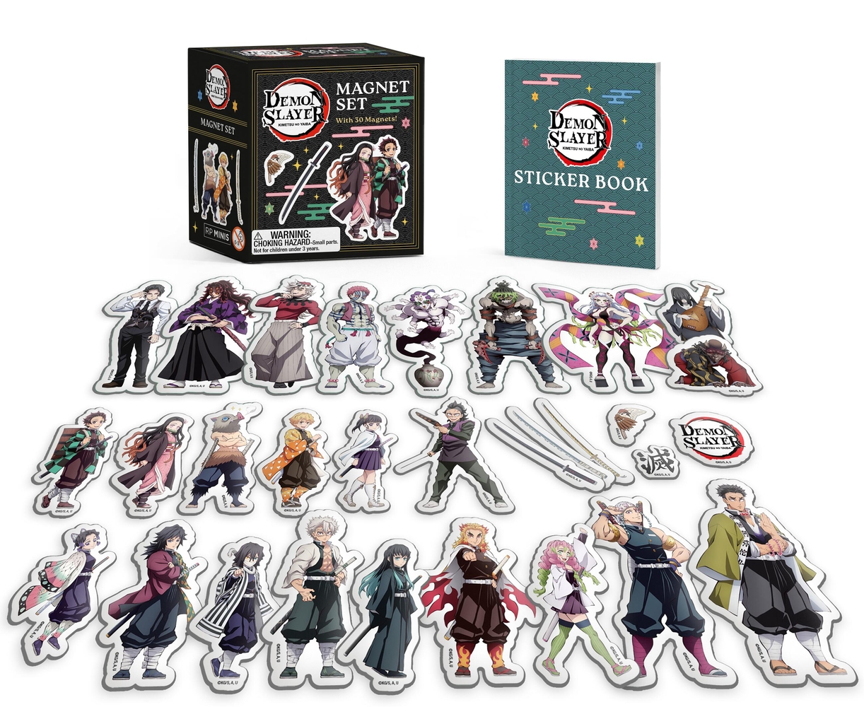 Demon Slayer: Kimetsu No Yaiba: Magnet Set: With 30 Magnets cover