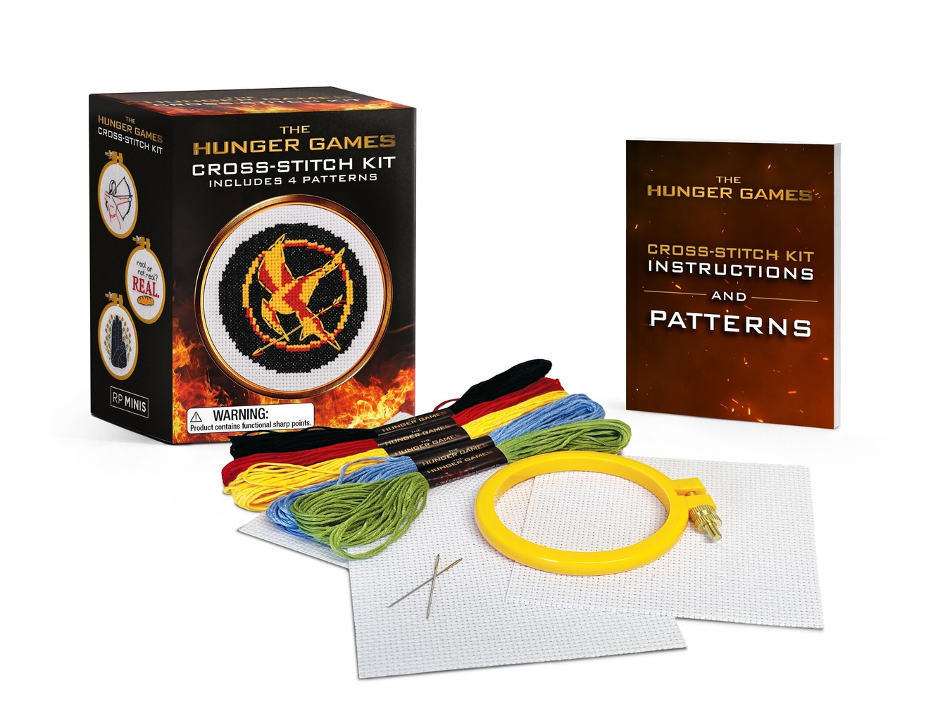 The Hunger Games Cross-Stitch Kit: Includes 4 Patterns cover
