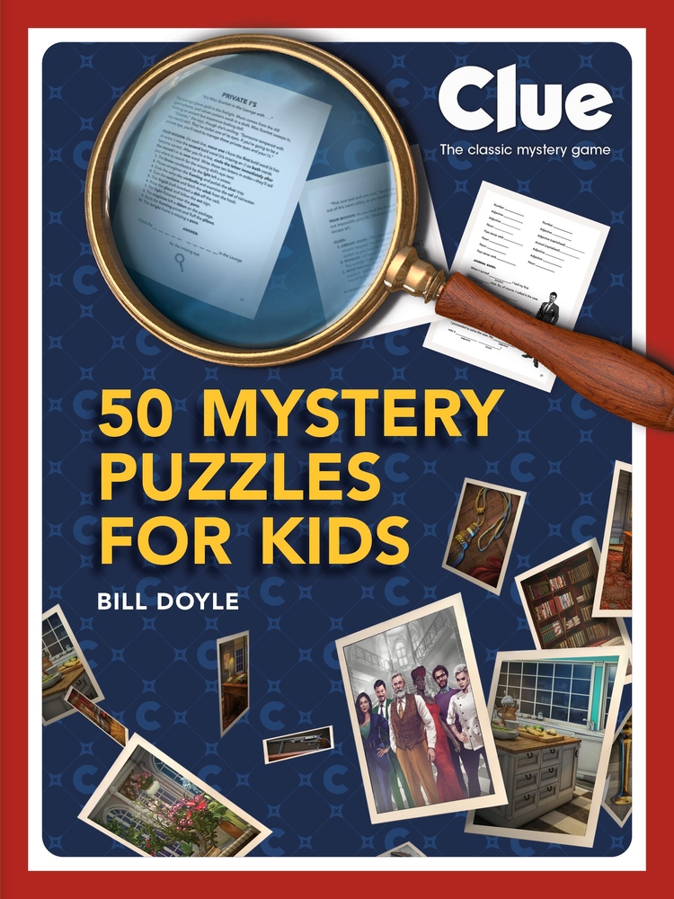 Clue: 50 Mystery Puzzles for Kids cover