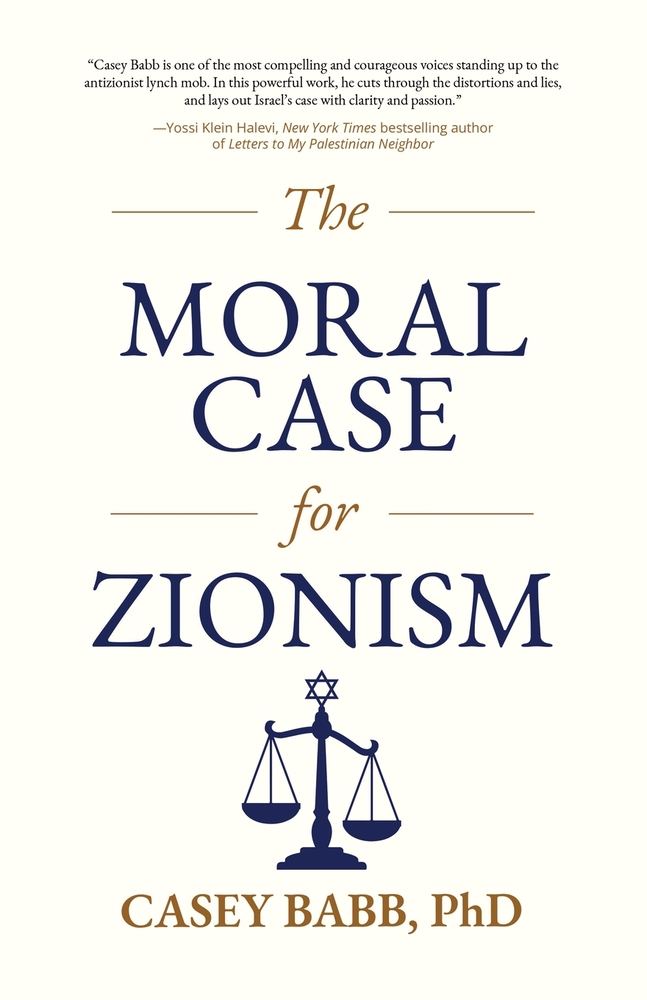 The Moral Case for Zionism cover